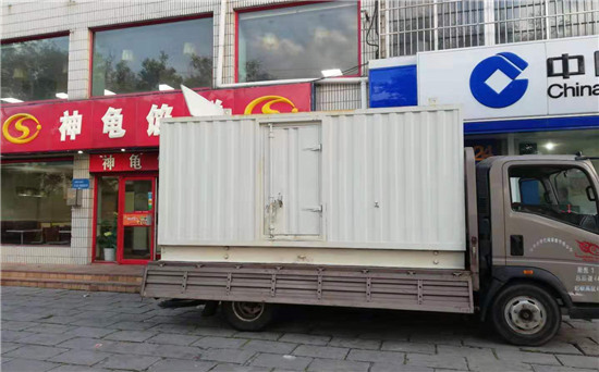 泊头出租发电机施工案例